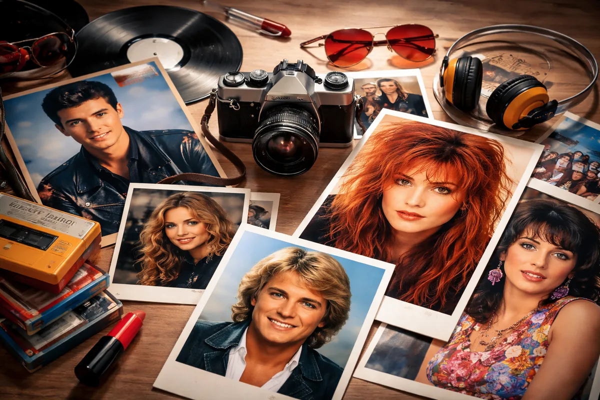 Quel est l'impact des portraits de stars sur la pop française des années 80