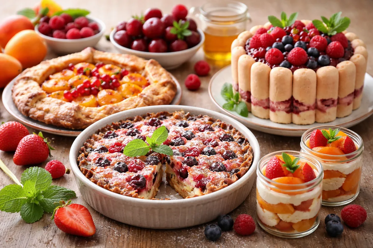 Quel dessert savoyard préparer avec des fruits de saison