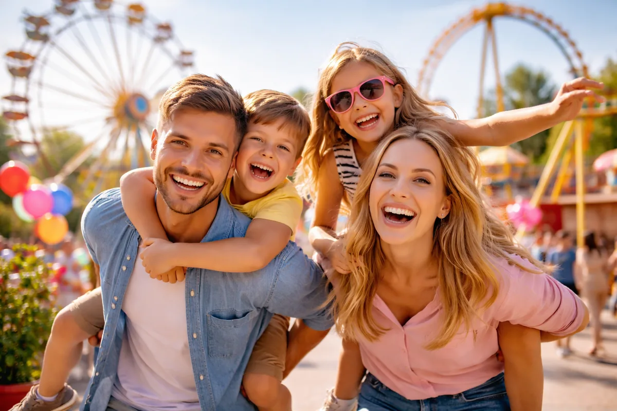 Quels sont les avantages des parcs d'attraction pour les loisirs en famille ?