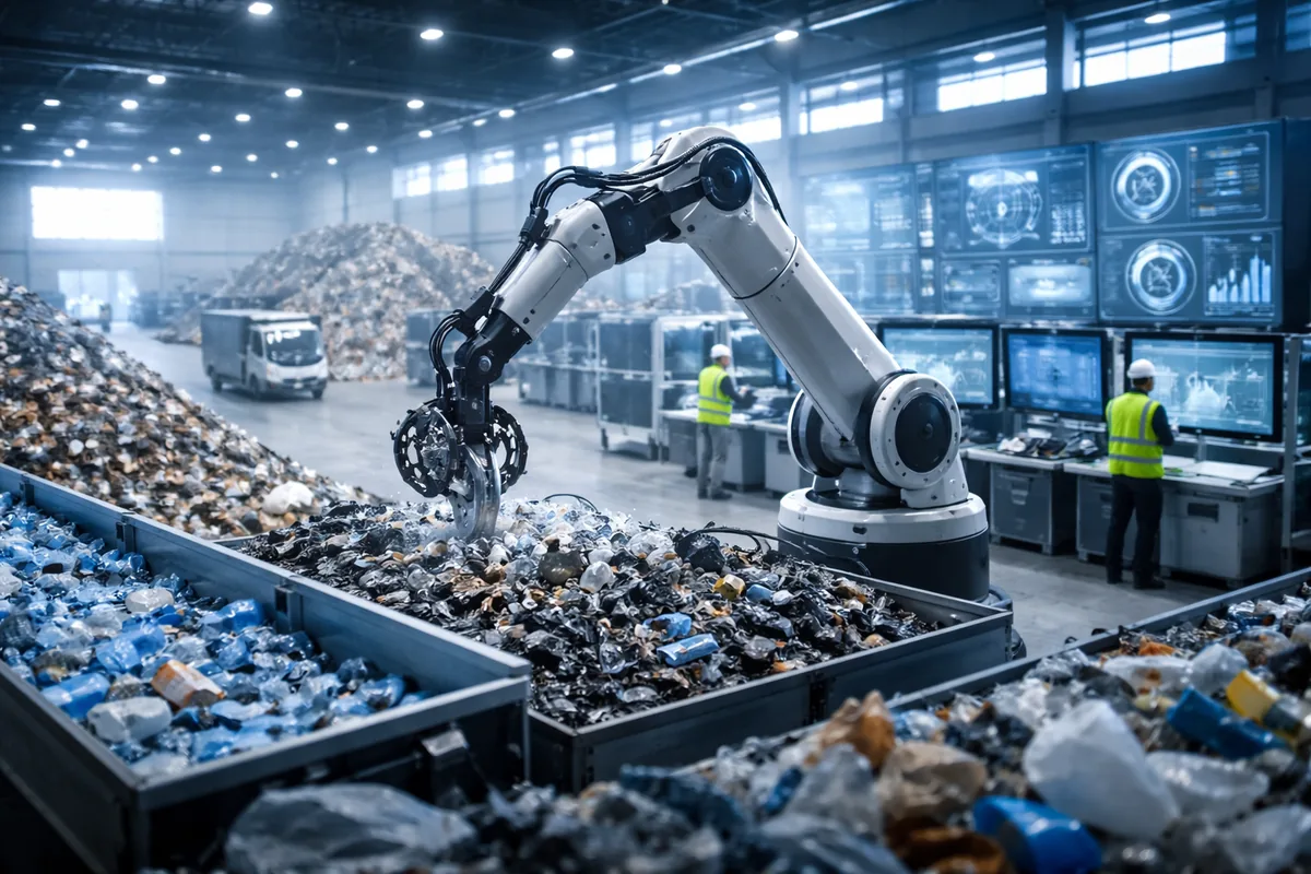 Comment la technologie transforme-t-elle la gestion des déchets industriels ?