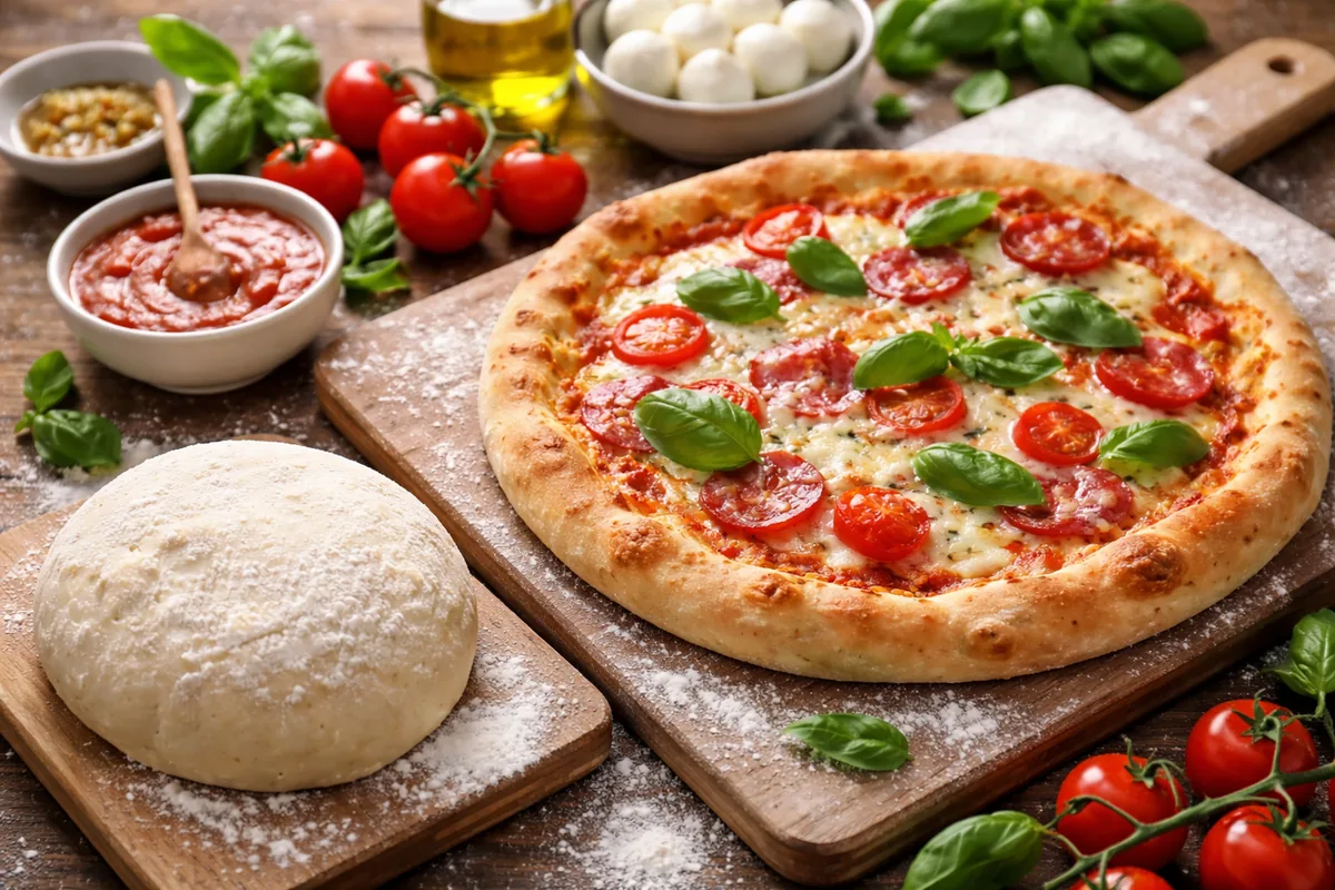 Comment préparer une pizza maison en utilisant une pâte à pain