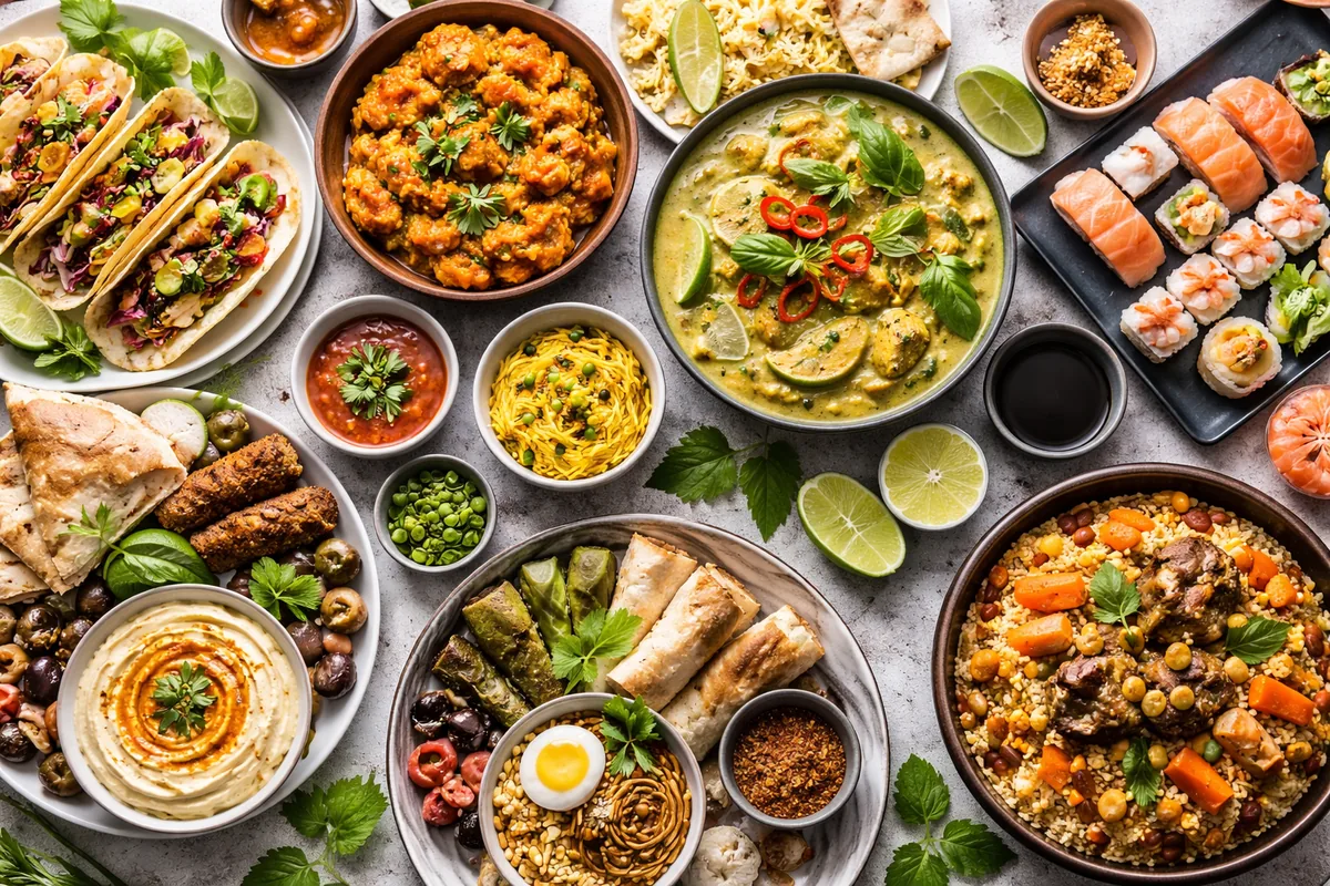 Comment découvrir les cuisines du monde à travers des recettes traditionnelles